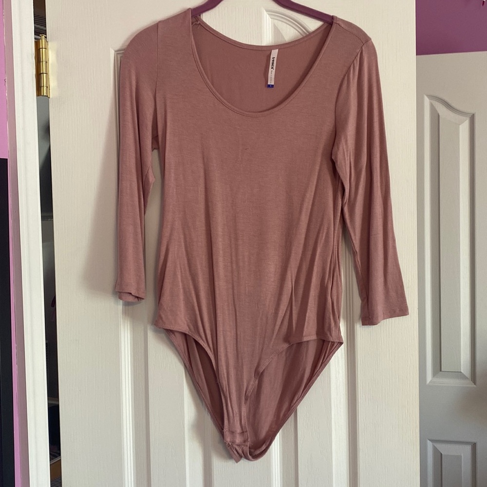 Blush pink bodysuit